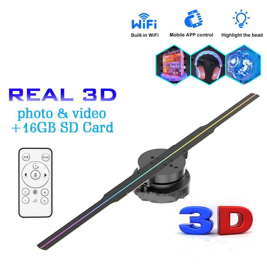 3D Hologram Light Fan