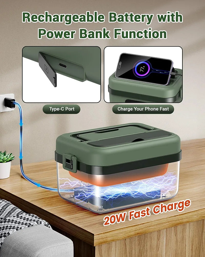 Smart electric lunchbox for office workers by Dimo Store